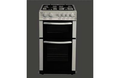 Bush - AG56TW Double - Gas Cooker- White/Ins/Del/Rec Bush - AG56TW Double - Gas Cooker- White/Ins/Del/Rec
